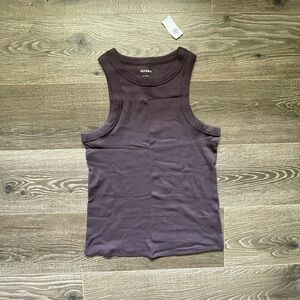 Old Navy fitted high neck full length snug tank